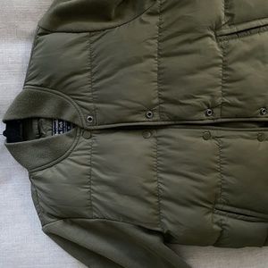 Abercrombie & Fitch Green Bomber Jacket
